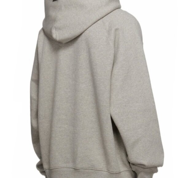 Fear of God Essentials Core Collection Pullover Hoodie Dark Heather Oatm… - Picture 2 of 10